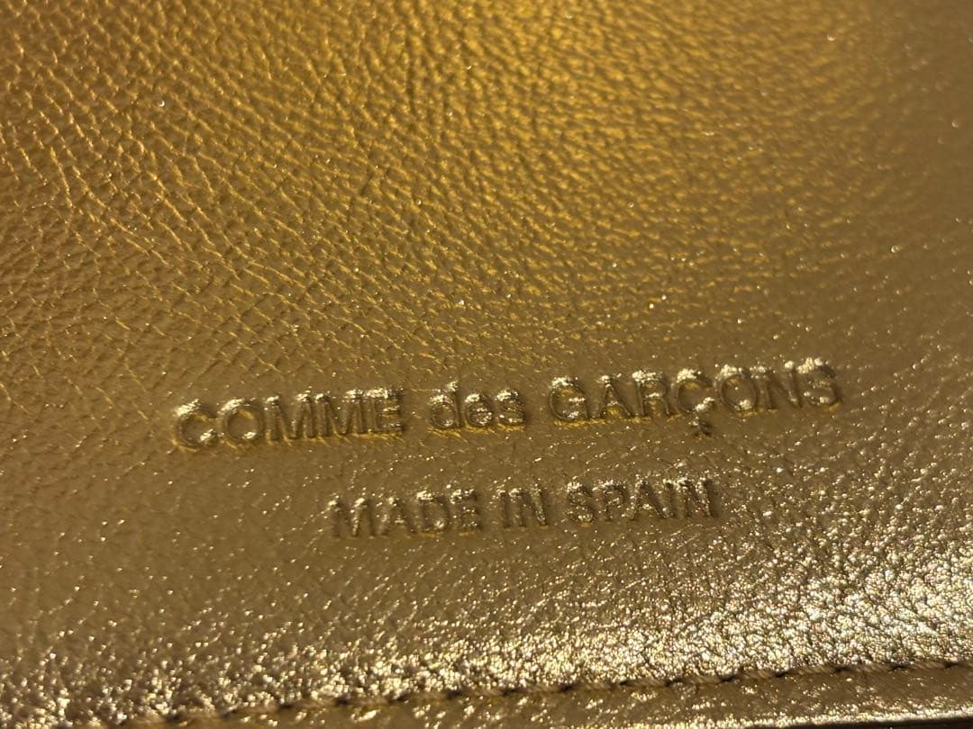 COMME des GARÇONS ゴールド 長財布