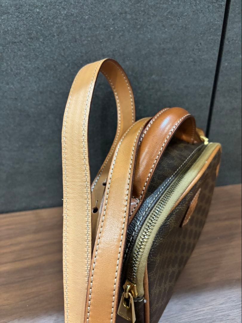 セリーヌ　マカダム　2wayショルダーバッグ