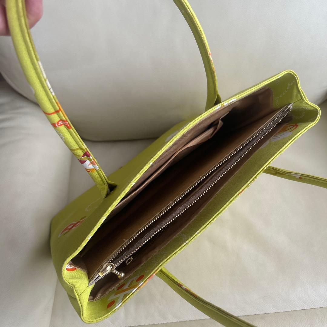 和装用トートバッグ 志ま亀宝づくし模様