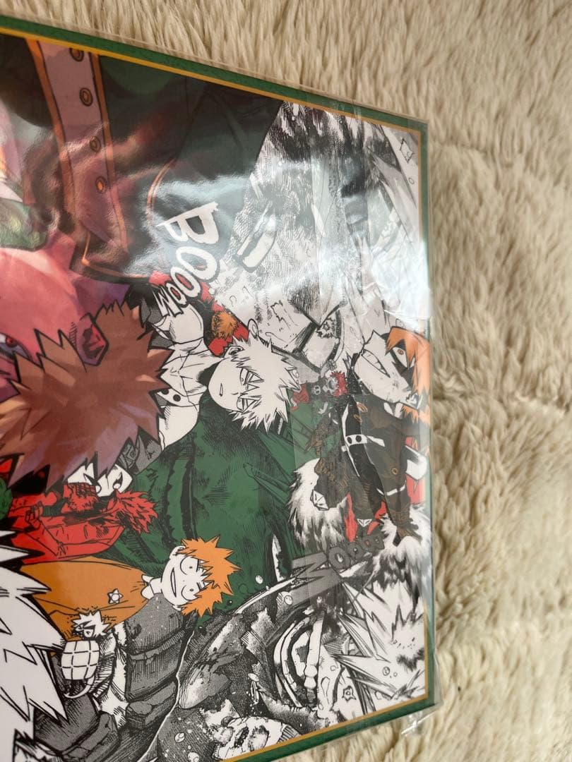 ヒロアカ原画展 勝己メモリー