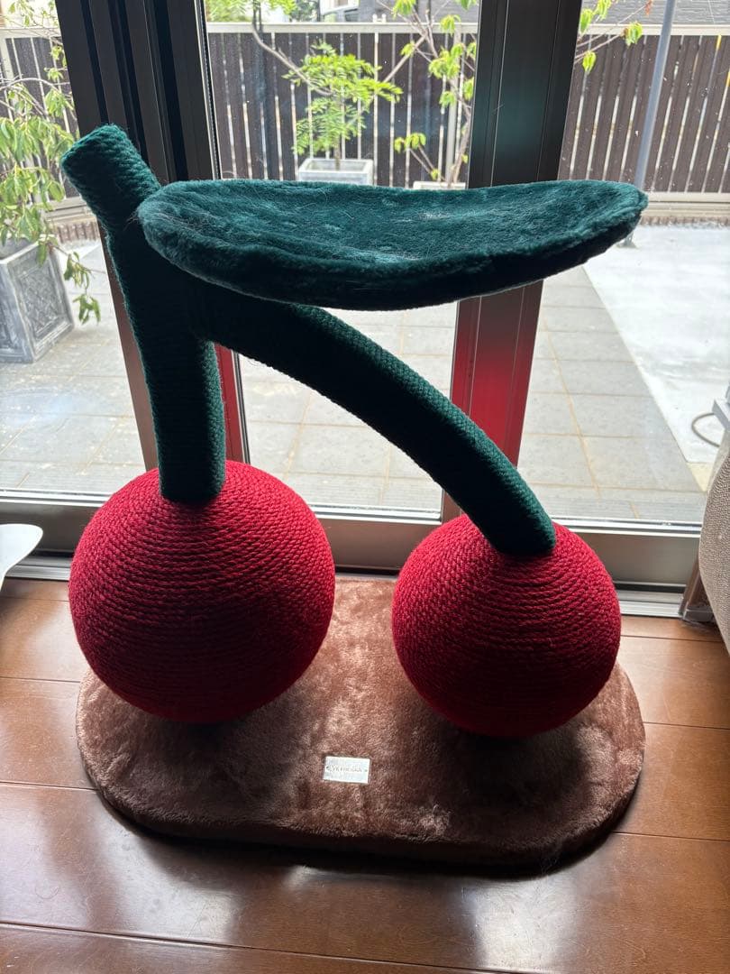 さくらんぼ型 キャットタワー 爪研ぎ｜さくらんぼ型 キャットタワー 爪