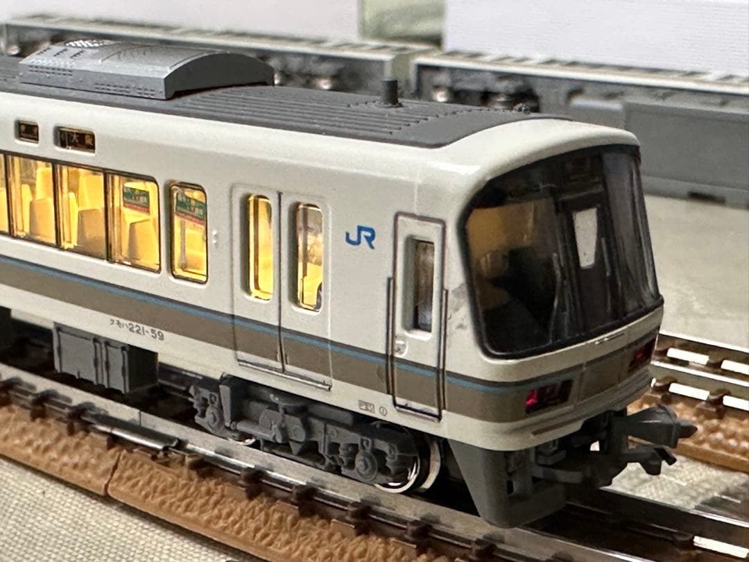 【10%OFF】KATO 221系 12両《基本4両＋増結8両》2M&車内照明付