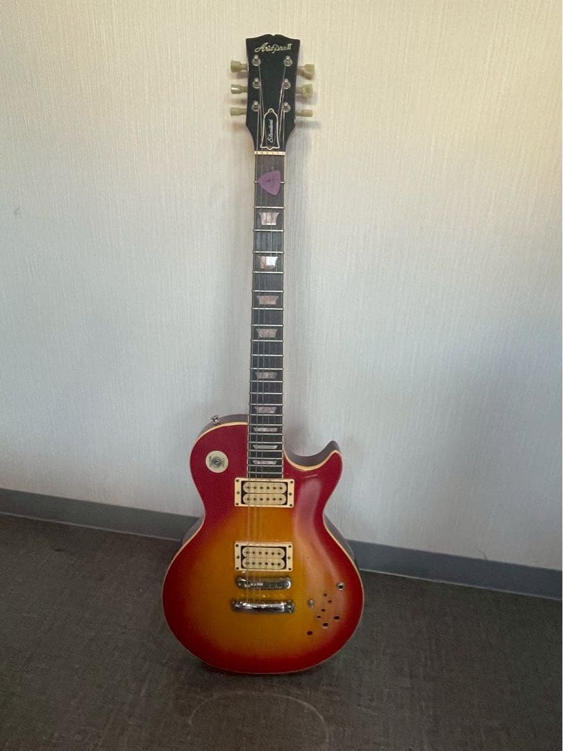 希少】レスポール Aria Pro Ⅱ エレキギター ハードケース付 楽器・機材