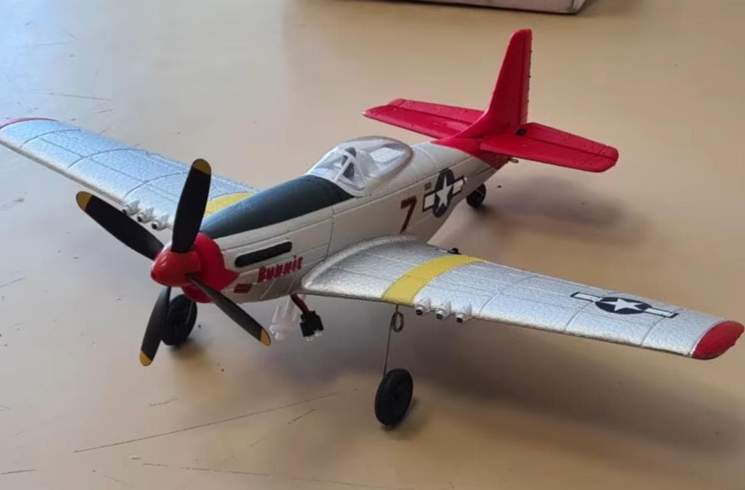 P51D RC飛行機ラジコンマスタング航空機 XPilot 安定化システム付き