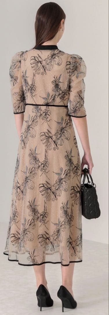 今田美桜　花柄パーティードレス 二次会 同窓会 オケージョン　leja