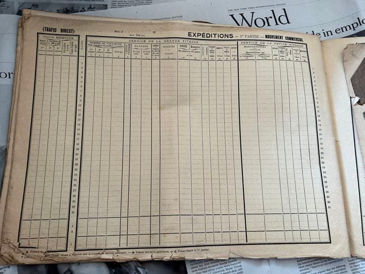 海外★激レア★フランス帳簿