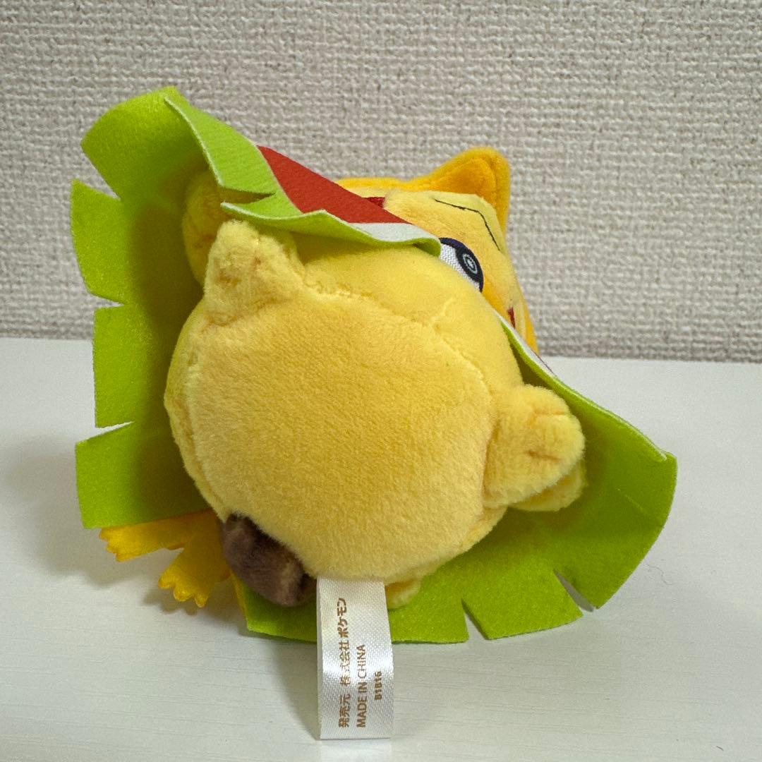【タグ付】ポケモンセンター ホウオウ ポンチョを着たピカチュウ キーホルダー