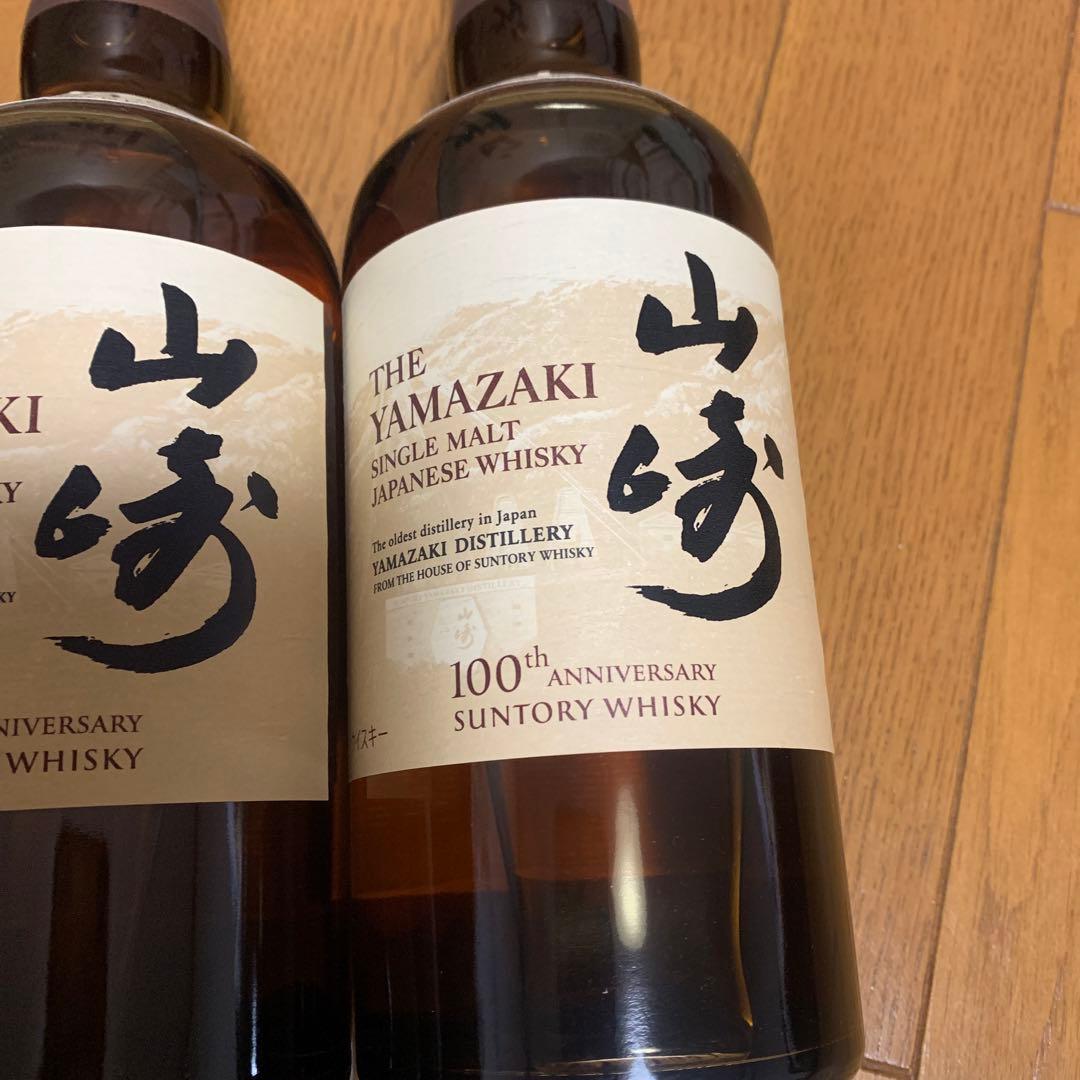 サントリーシングルモルトウイスキー 山崎 白州 100周年ラベル 6本