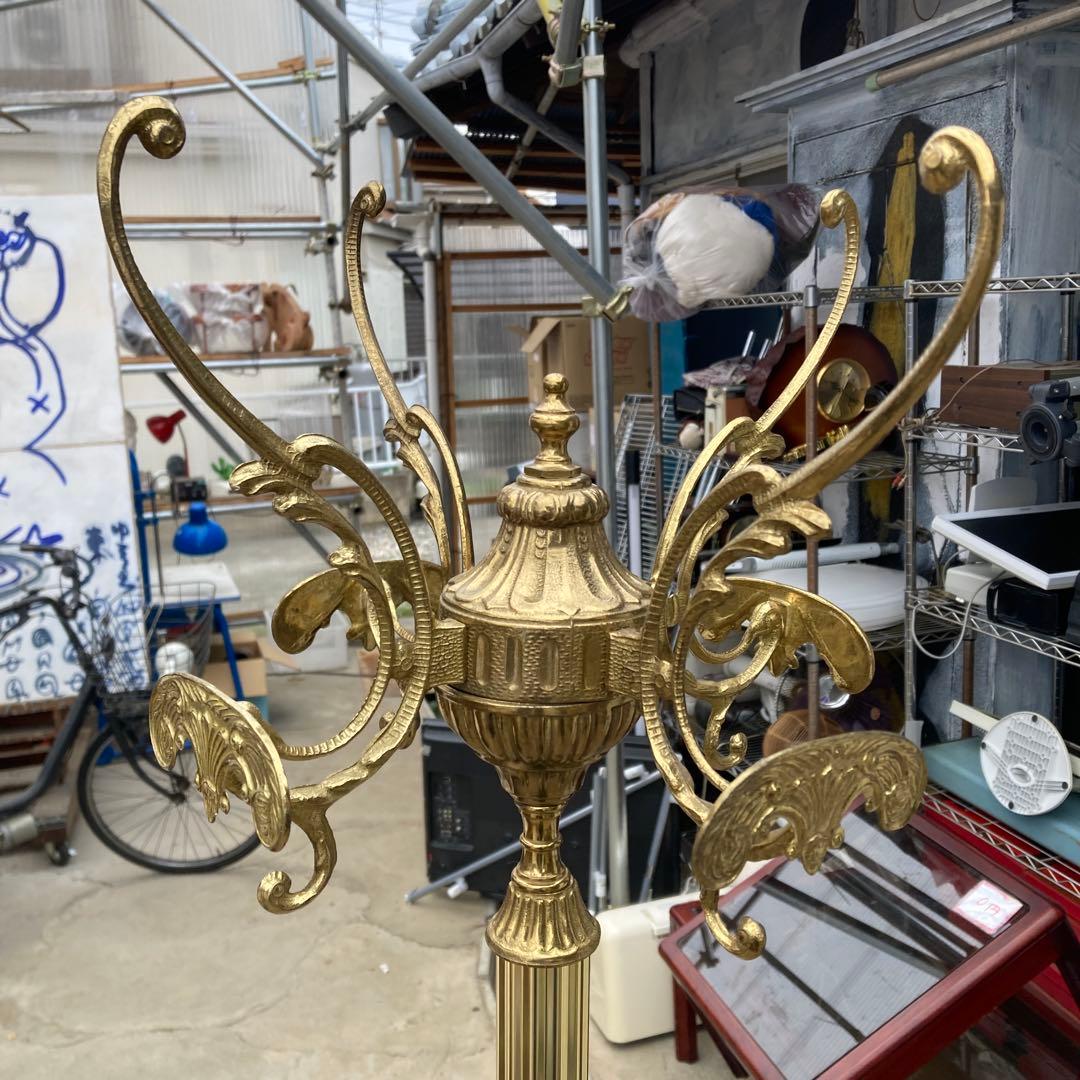 a*R様 豪華装飾 大理石 真鍮コートハンガー イタリア製 ゴールド アン