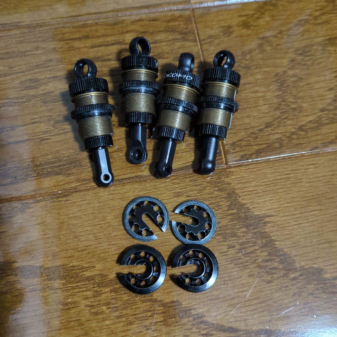 ヨコモ　YD-2用 SLF アルミ製 ビッグボアショックセット　ブラック