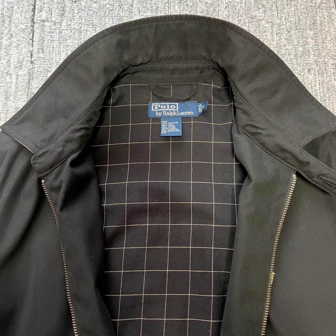 希少レア 90's 美品 ラルフローレン スウィングトップ ブラック M