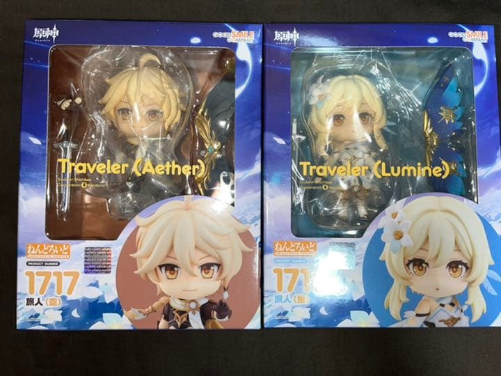 原神 ねんどろいど 空＆蛍 新品未開封