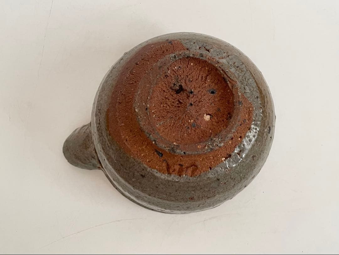 陶芸家 中川自然坊 絵唐津 片口 箱なし 丸田宗彦 西岡良弘 古唐津