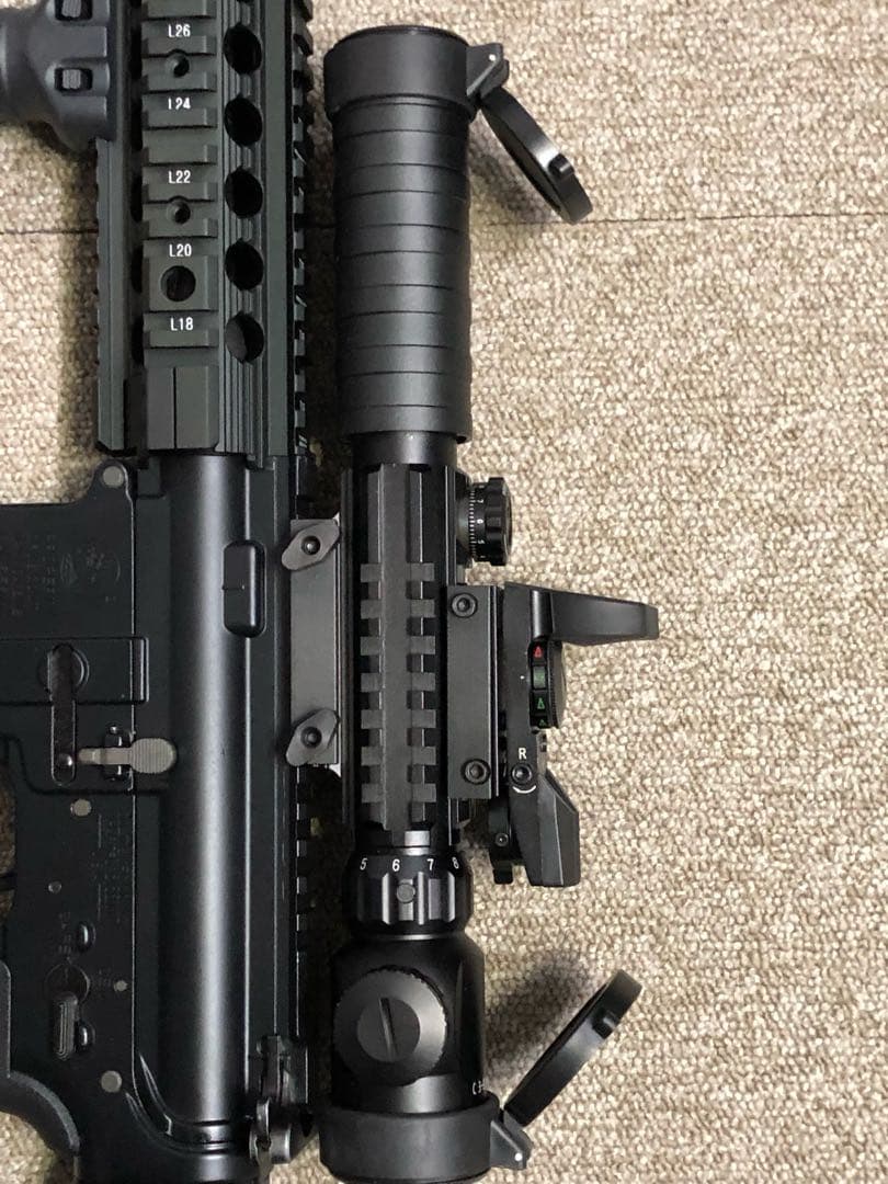 ANS O pticalライフルスコープ トリプルレール 3色イルミ