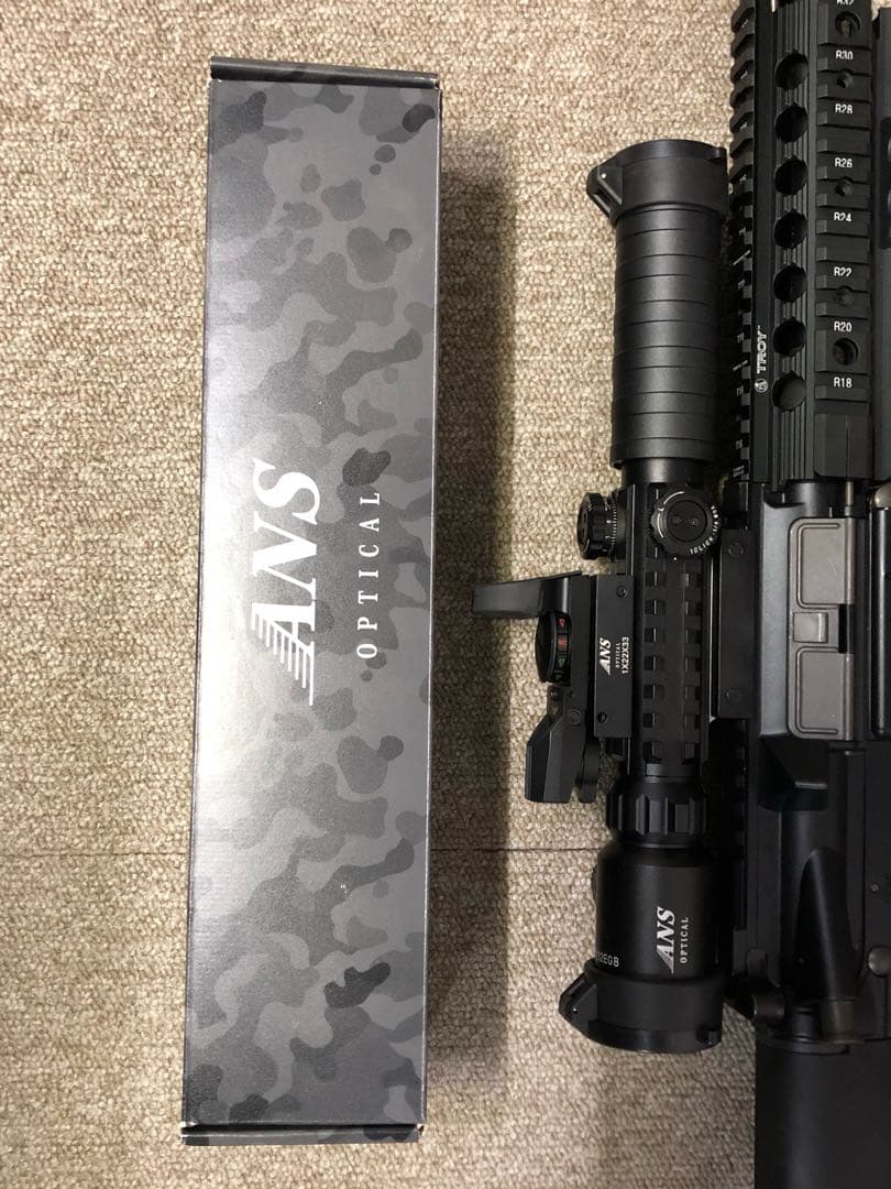 ANS O pticalライフルスコープ トリプルレール 3色イルミ