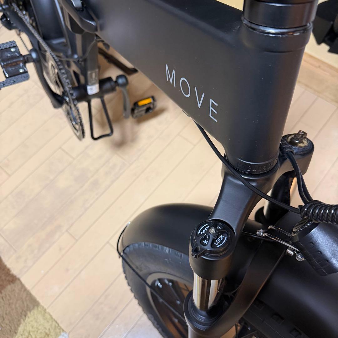 おにゆり　MOVE XS 次世代ファットタイヤ型E-bike 折りたたみ