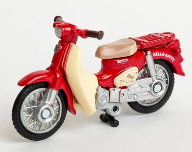 合金製　20個セット　トミカ スーパーカブ × HELLO KITTY CUB