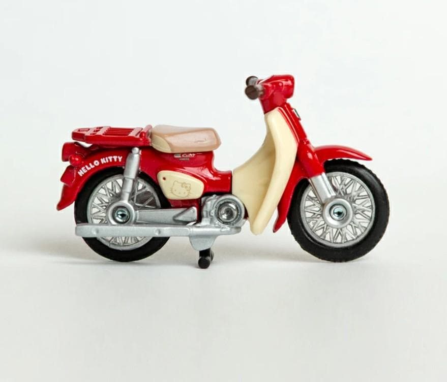 合金製　20個セット　トミカ スーパーカブ × HELLO KITTY CUB