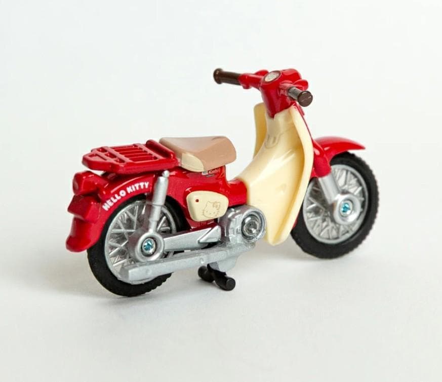 合金製　20個セット　トミカ スーパーカブ × HELLO KITTY CUB