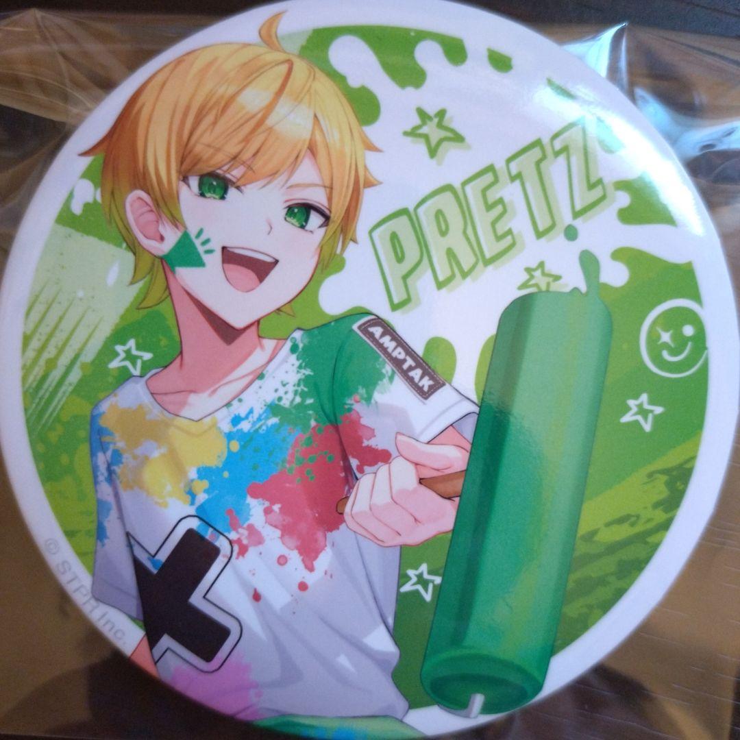 AMPTAK×COLORS BIG缶バッジ ぷりっつ - メルカリ