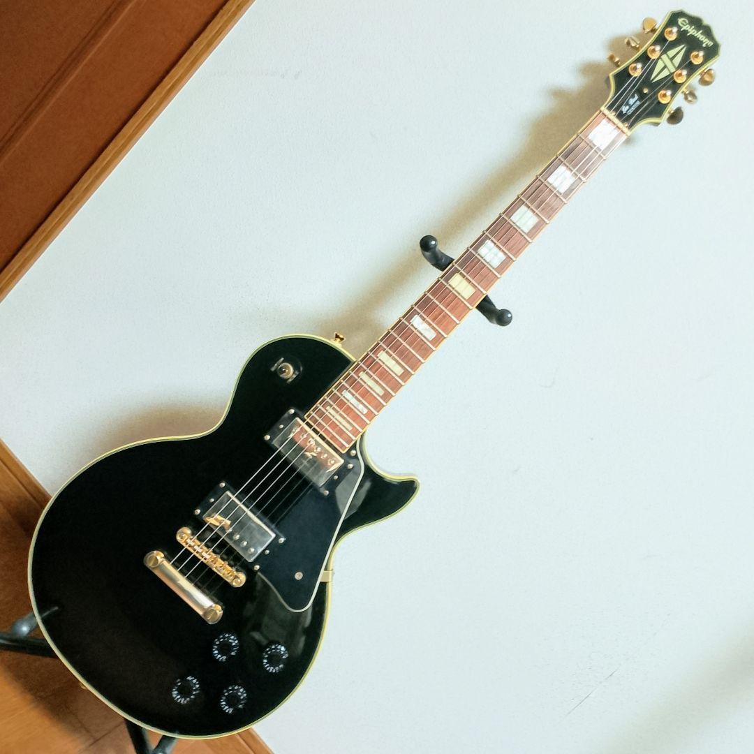 Epiphone　Les Paul Custom Ebony　エレキギター