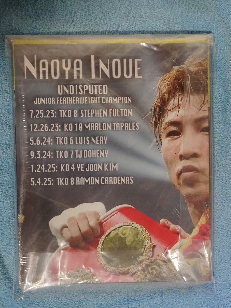 ザ·リング·マガジン 井上尚弥選手が表紙のレアな海外雑誌 ポスター付き