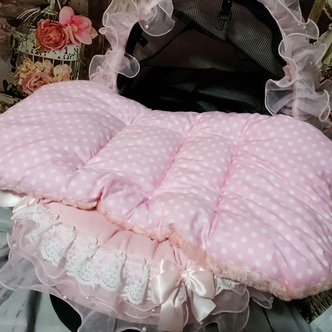 ペットカート あごのせクッション ジャバラ 天使のカート ハンドメイド