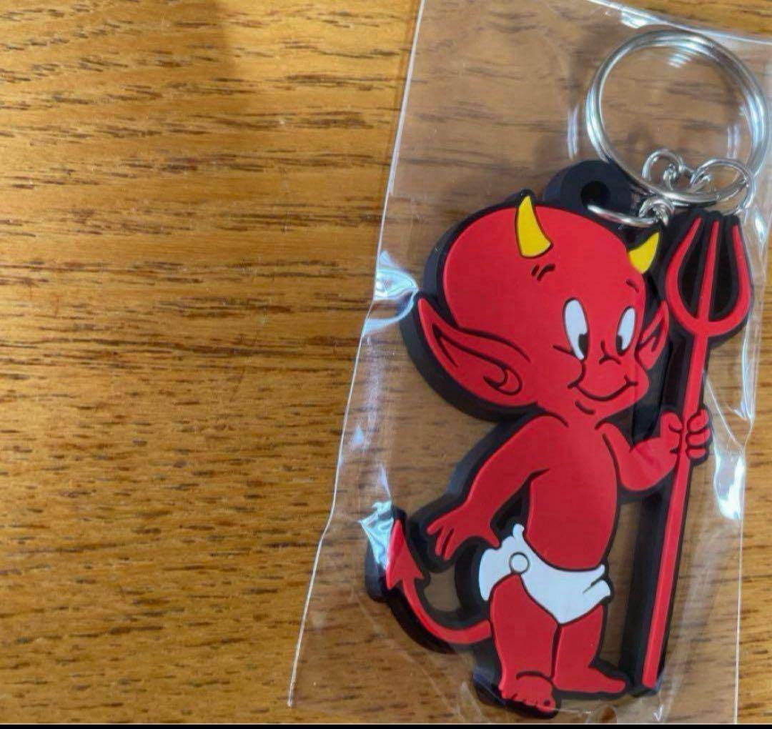 レッドデビルラバーキーホルダー
