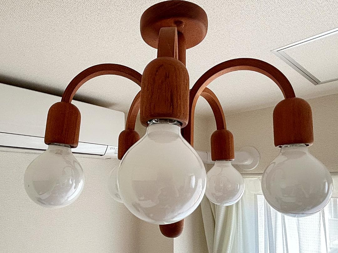 点灯確認済み ドムス 5灯 シャンデリア Domus ランプ ペンダントライト