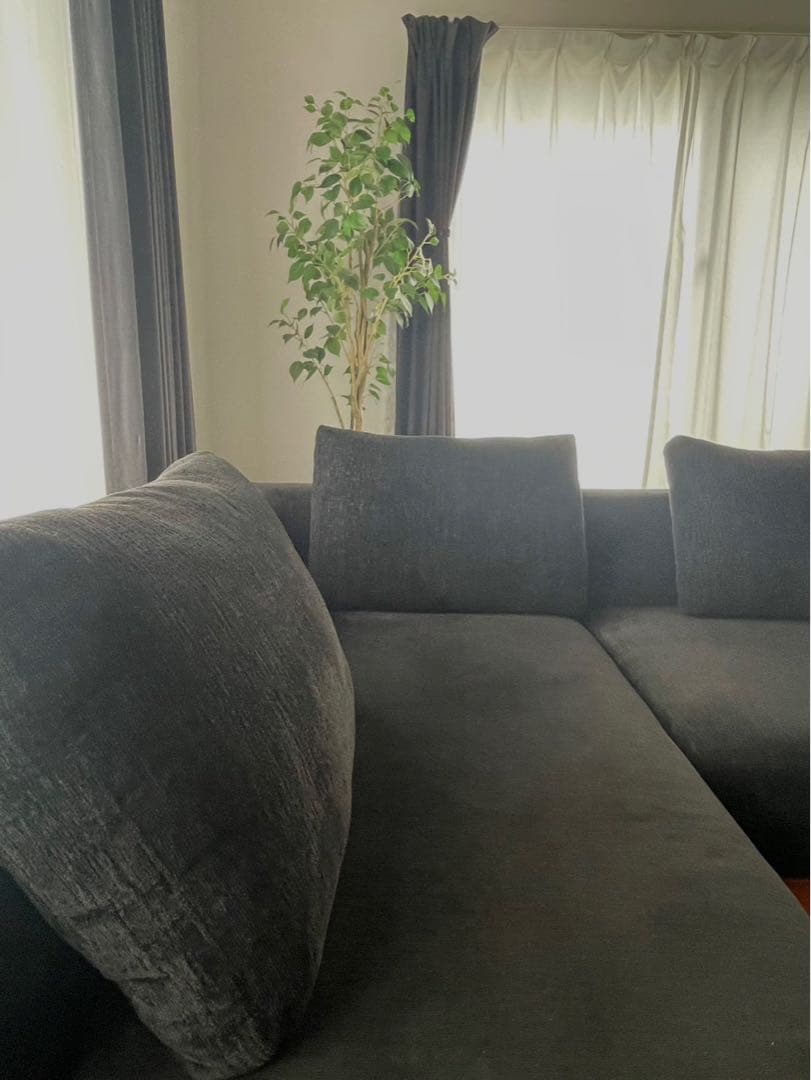 EC.FURNITUREカウチソファ【福岡引取り限定】