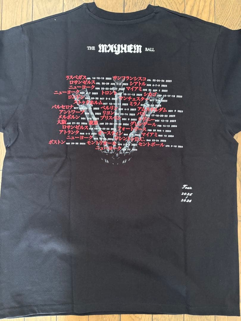 LADY GAGA レディーガガ Tシャツ 踊るか死ぬか XLサイズ - メルカリ