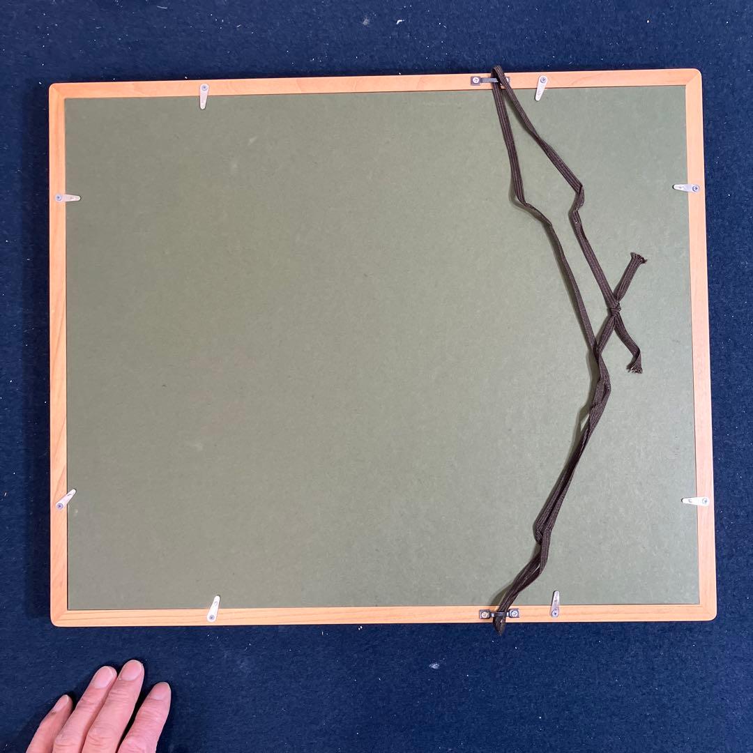 リトグラフ版画 リチャード•ナミアス 「花のアーチ」