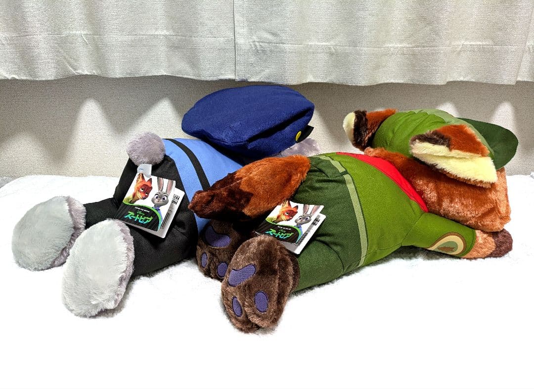 【り】ズートピア2 ぬいぐるみ マスコット 寝そべり 18点セット
