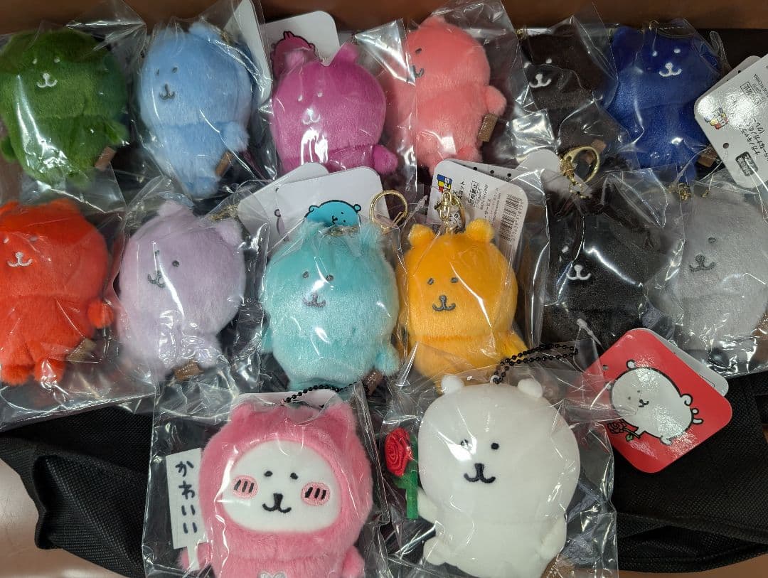 ナガノマーケット なナガノのくま マスコット 14種セット ローズ