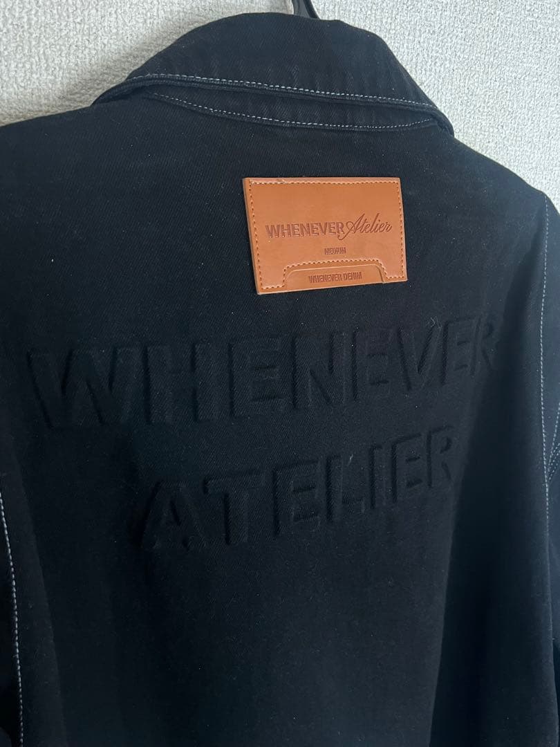 WHENEVER ATELIER ブラックジャケットセット