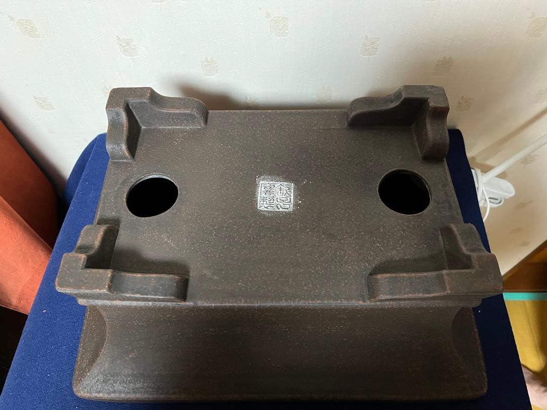 峯山正方深め盆栽鉢