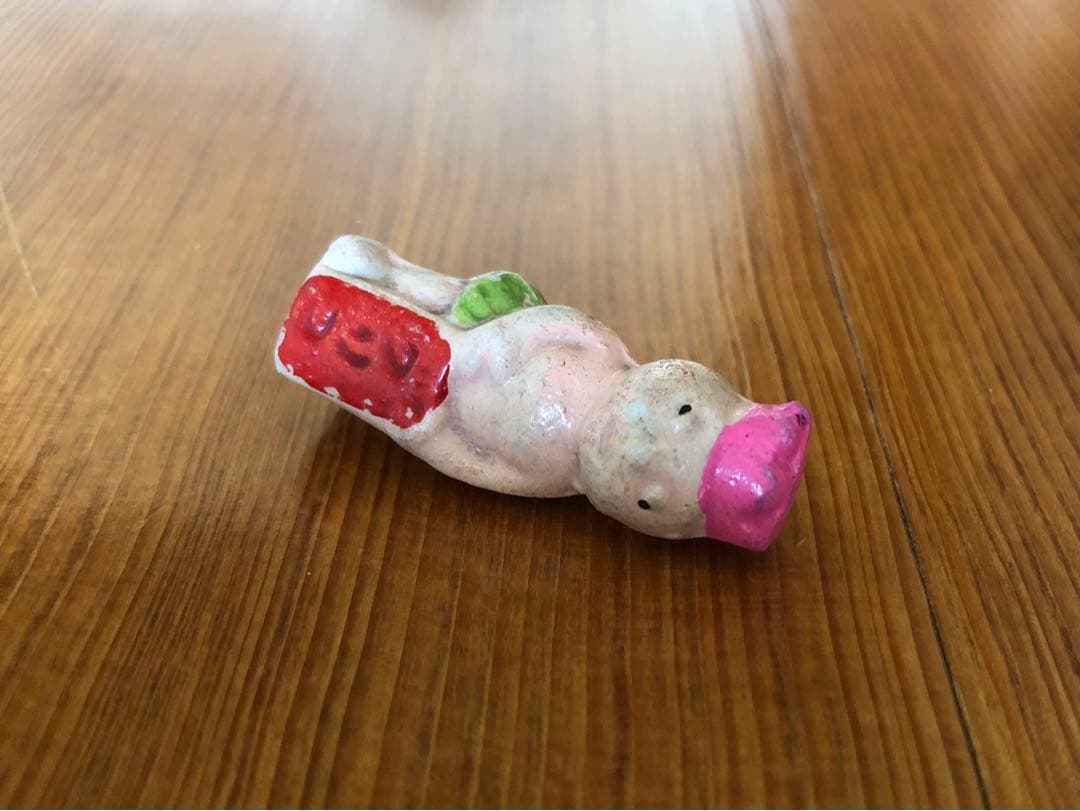 貴重 戦前 グリコのおまけ 冒険ダン吉 素焼人形 島田啓三 漫画