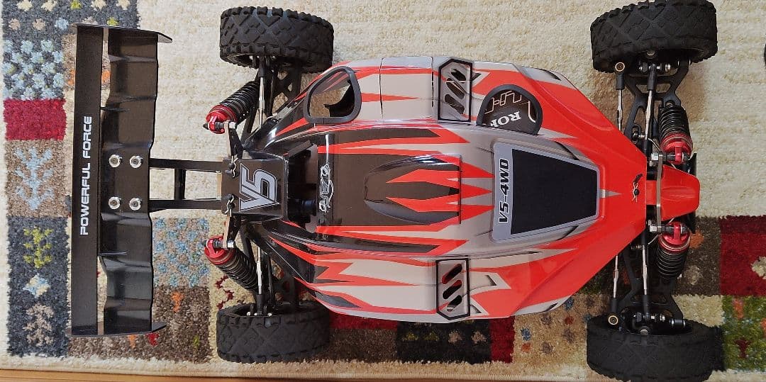 ROVAN 1/5 8S 4WD 電動 送受信機付き