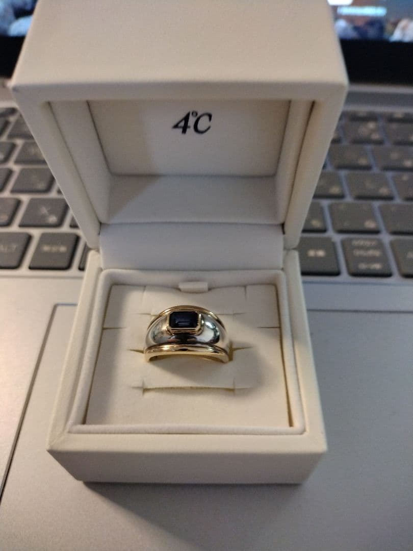 美品 k10 ヴィンテージリング★VENDOME AOYAMA 11号
