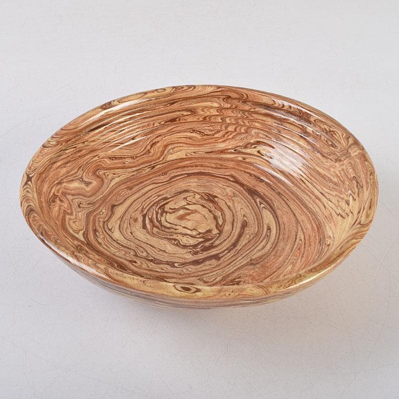 珉平焼　賀集珉平作　菓子鉢　時代箱　C　R9326