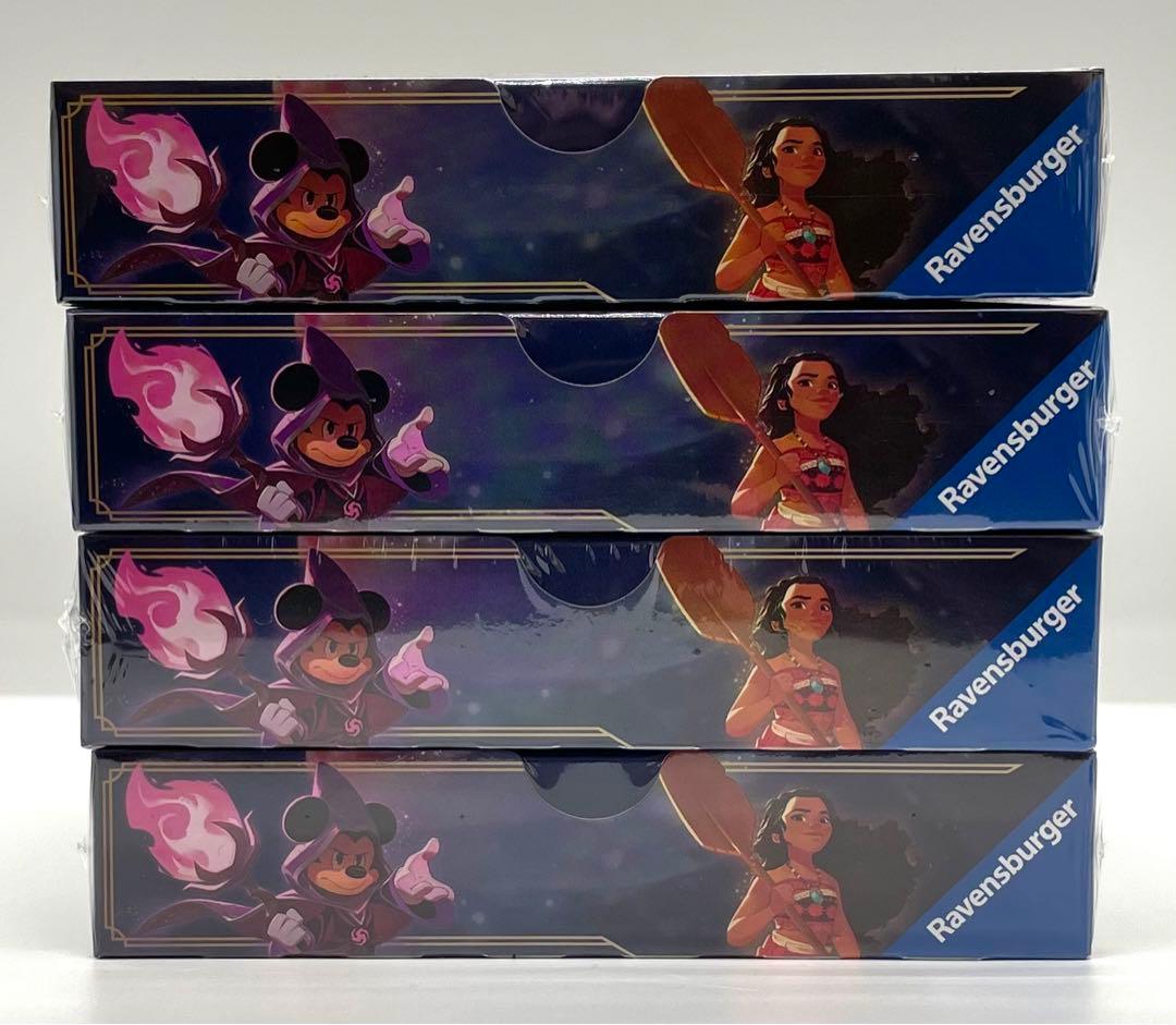 【シュリンク付き】ディズニーロルカナカードゲーム　物語の始まり 4BOX