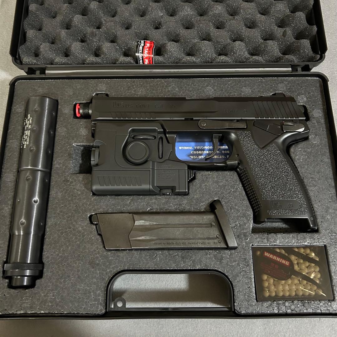 東京マルイ　固定スライドガスガン　ソーコムMk23 美品