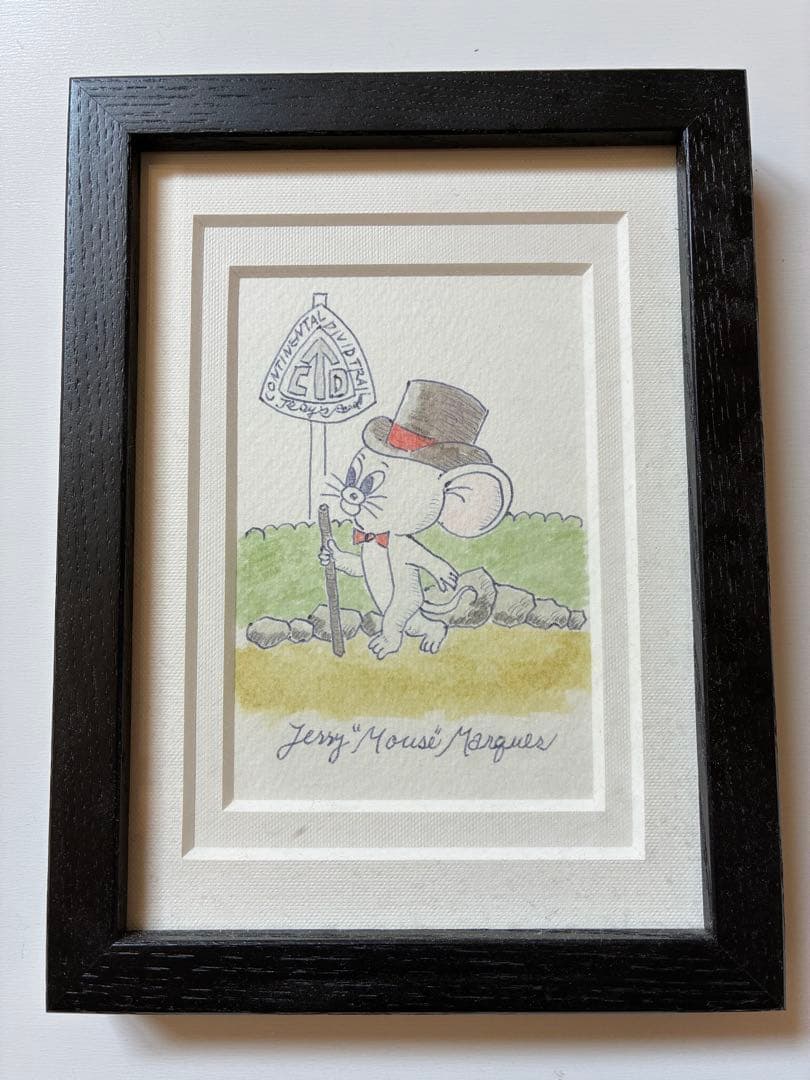 ジェリー鵜飼　ジェリーマルケス　直筆画　アート　絵 ジェリー鵜飼 ジェリーマルケス 直筆画 アート 絵 ジェリー鵜飼