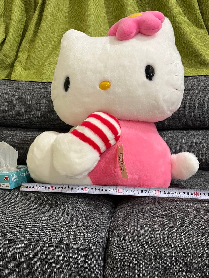 ハローキティ 特大ぬいぐるみ 1998年　お花キティ　レア