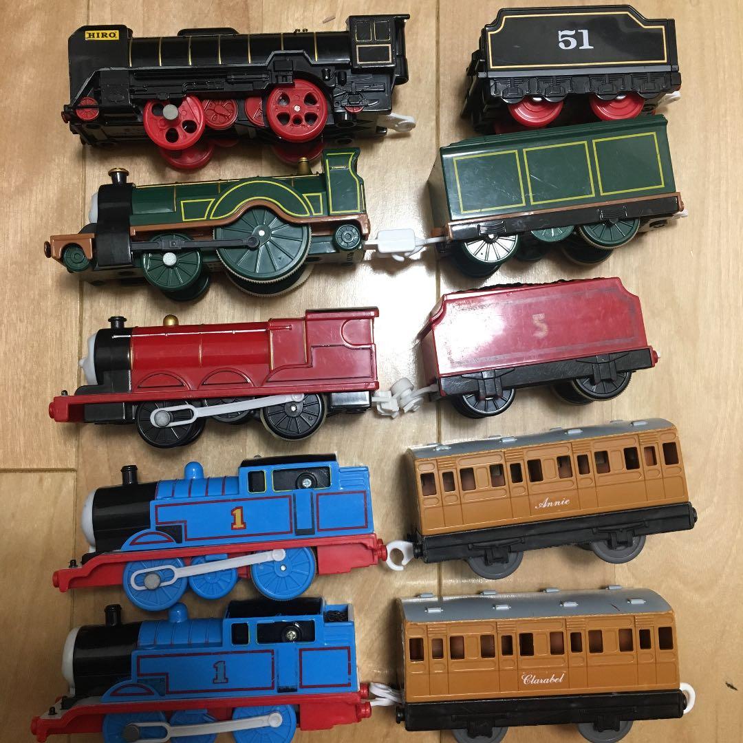 ぱっぱぱ様 レールと同封 プラレール 電車 30点 ジャンク品含め