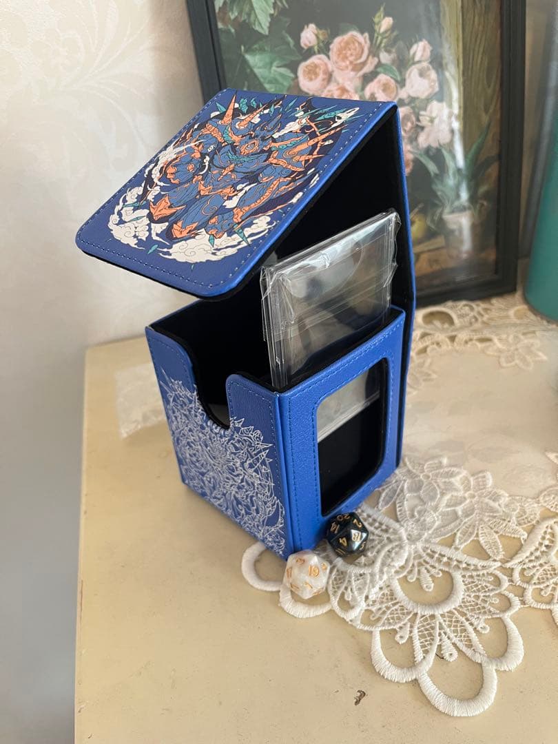 遊戯王 ディスプレイ付き デッキケース ラーの翼神龍 オシリス