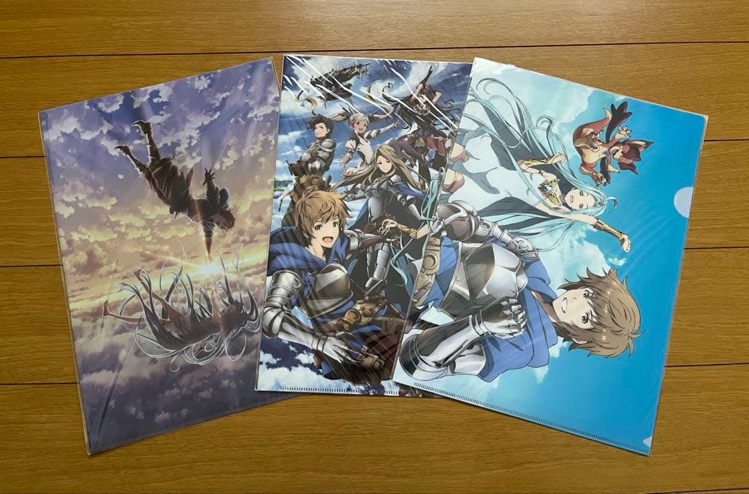グランブルーファンタジー グラブル クリアファイル 3枚セット - メルカリ