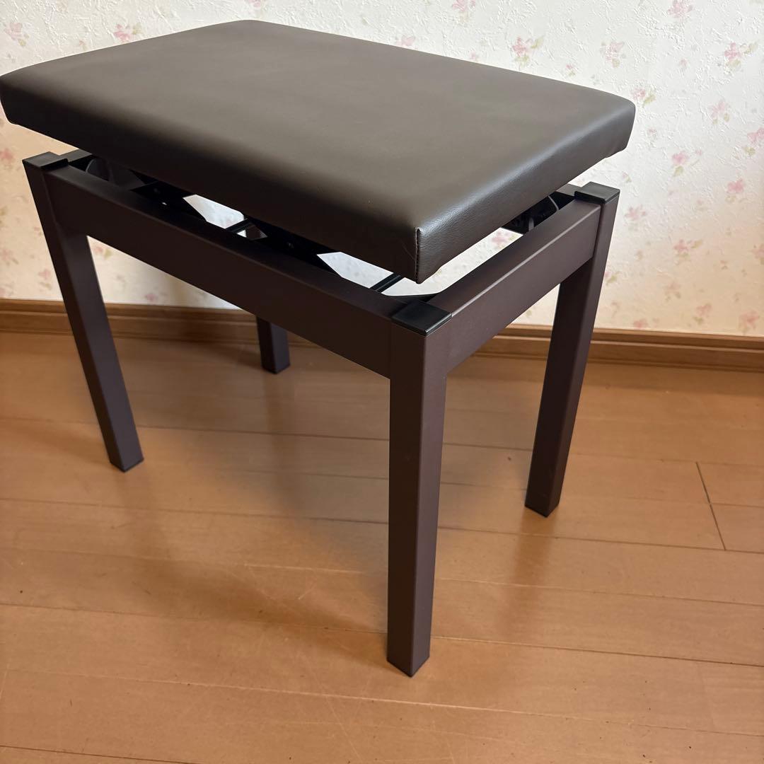 美品　KAWAI ピアノ椅子　電子ピアノ　茶色　￼