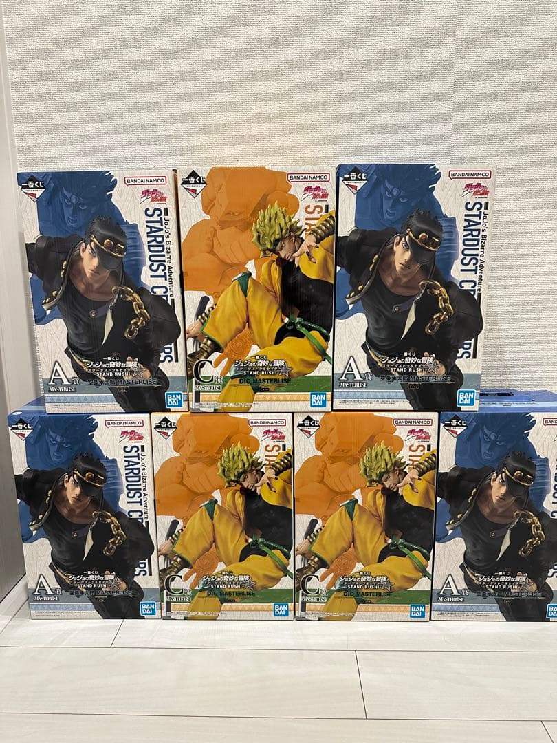 ジョジョ一番くじ スターダストクルセイダース -STAND RUSH!-