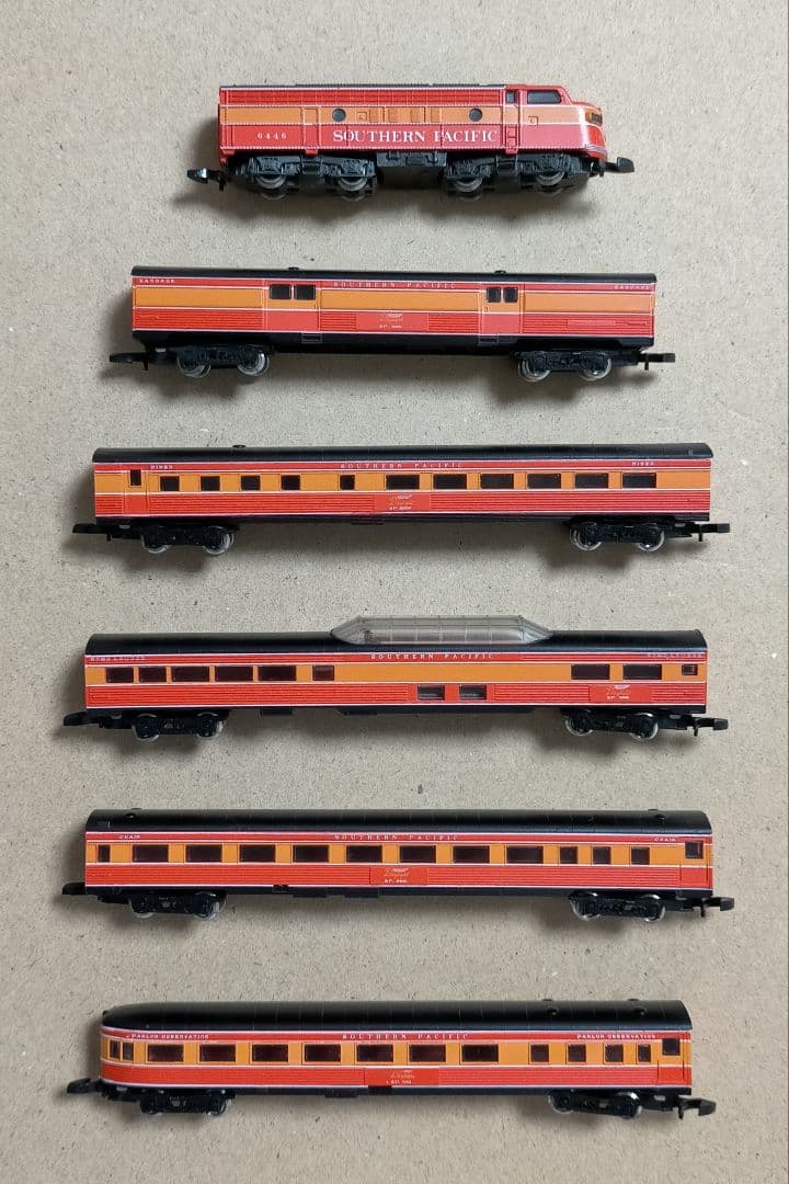 メルクリン製 Southern Pacific Zゲージ鉄道模型セット